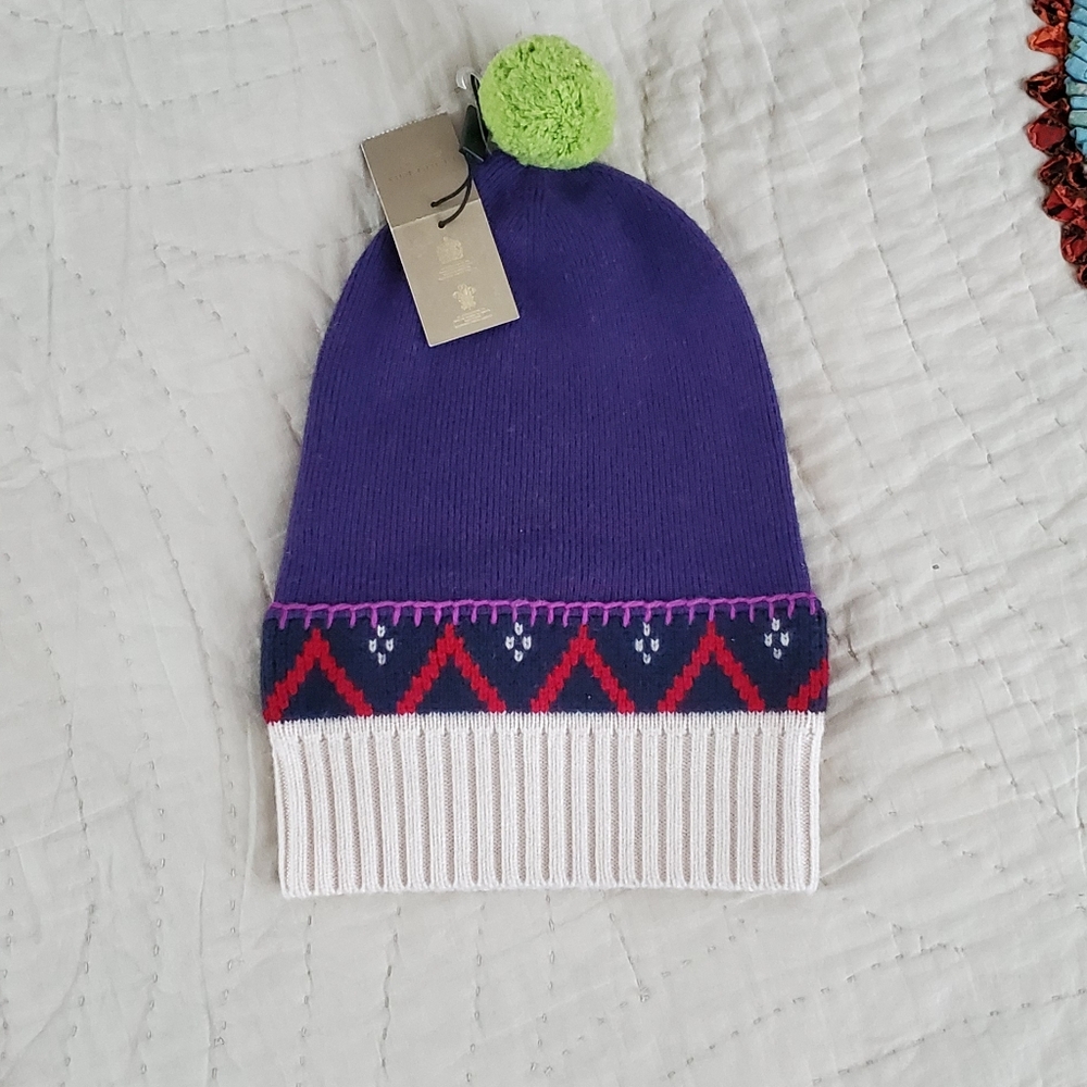 Burberry pompom top hat